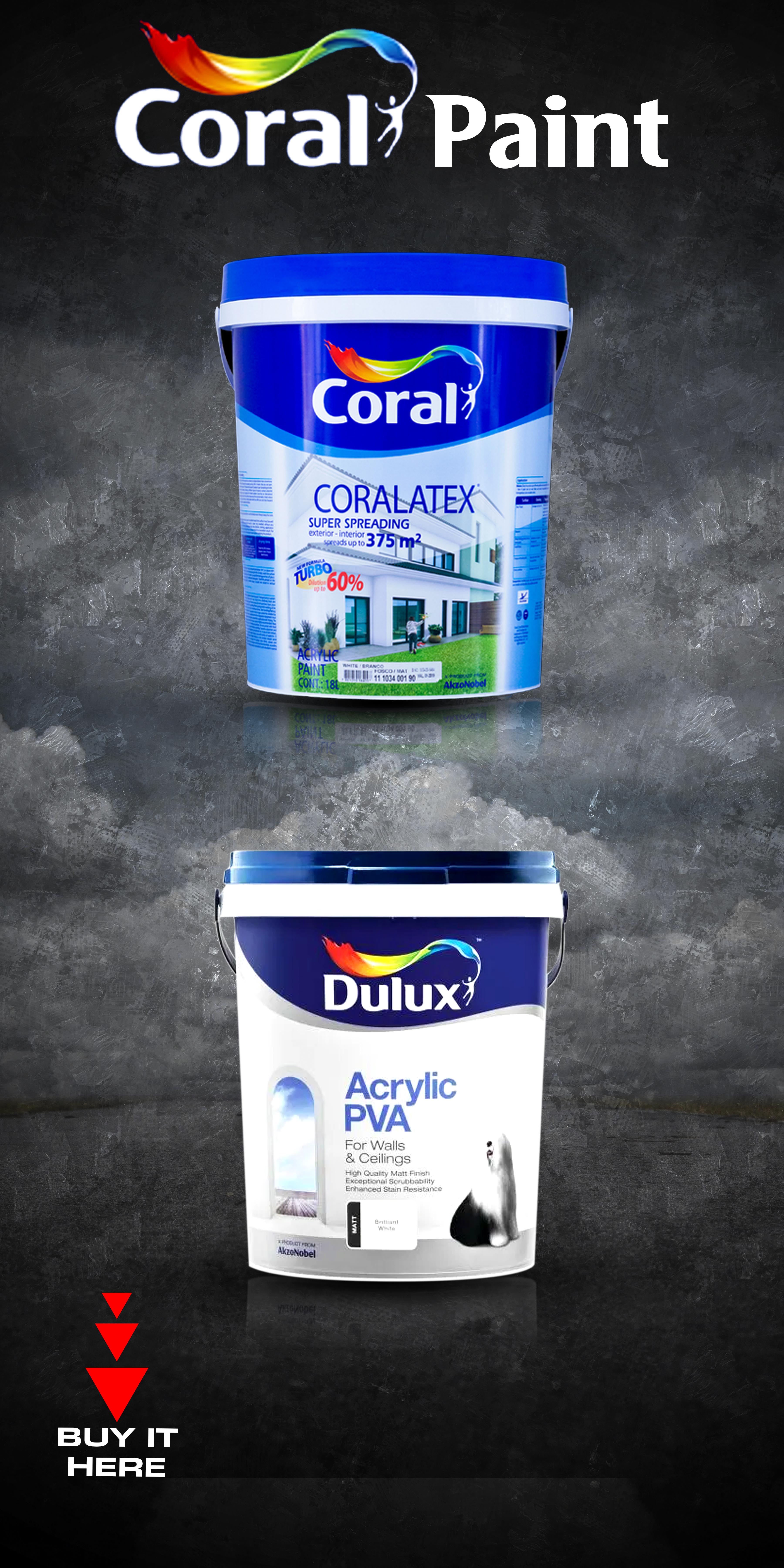Corel Paints Ghana - Brand Identity & Marketing Collateral